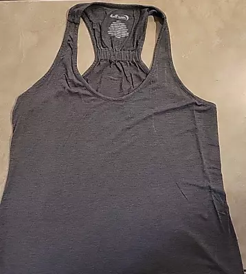 Half Moon By Modern Movement Womens Grey Racerback Tank Large Modal Flowy Soft • $7.59