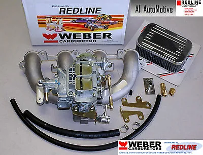 Volvo Penta Carburetor AQ125 AQ145 AQ131 Weber Carburetor Conversion W/Manifold • $899.79