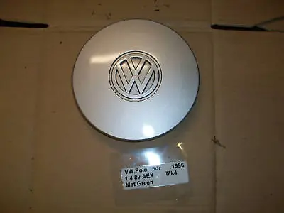 Vw Volkswagen Polo Mk4 6n1 1996 Steel Wheel Centre Cap • $37.30