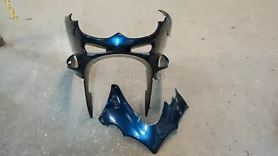 02-05 Kawasaki ZZR1200 ZX1200C Front Upper Nose Fairing Cowl FC2061 BROKEN!! • $56.21