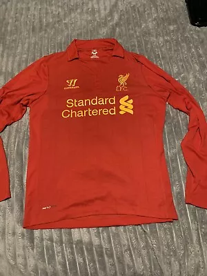 £20 • Buy Men's Warrior Liverpool 2012 -13 Home Long Sleeve Football Shirt Size Small
