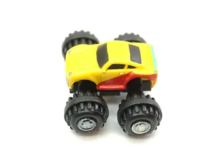 1988 FUNRISE Micro Machines YELLOW Porsche 911 MONSTER TRUCK 4X4 • $8.99