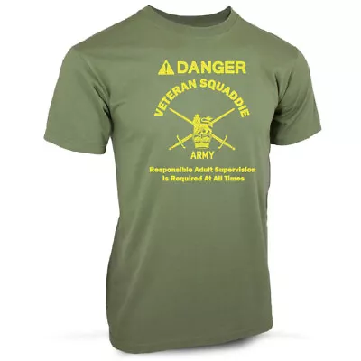 British Army Veteran Squaddie T-Shirt • $18.93