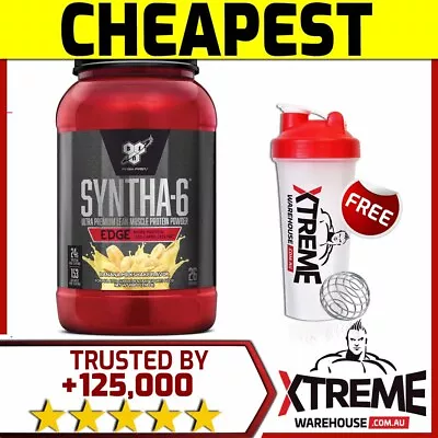 Bsn Syntha 6 Edge 950g Van // Premium Whey Protein Powder Lean Muscle Growth • $59.95