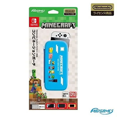 Cmbination Pouch Case Cover For Nintendo Switch Family Minecraft Characters Line • $104.98