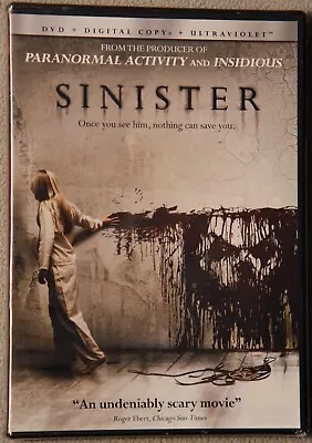 NEW- Sinister DVD Ethan Hawke Juliet Rylance Fred Thompson & James Ransone • $10