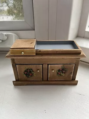 Vintage Dollhouse Victorian Country Dry Sink Cabinet 1:12 Miniature Scale • $12