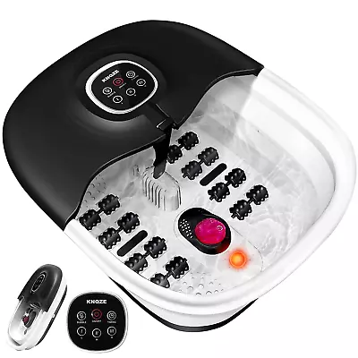 Collapsible Foot Spa Bath With Heat Remote Control Foot Spa Tub Foot Soaker  • $57.99