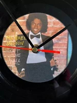 Michael Jackson - Off The Wall - 12 Inch Vinyl Record Wall Clock Unique Gift • £14.99