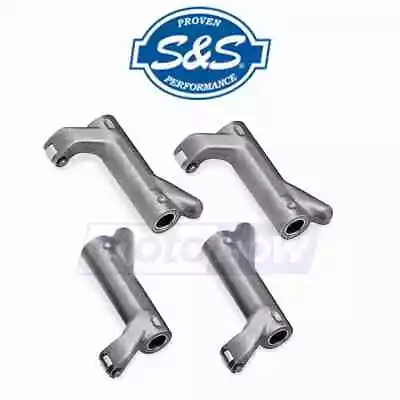 S&S Cycle Forged Roller Rocker Arms For 2012-2017 Harley Davidson FLS Jo • $709.23