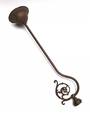 Antique Victorian One Light Pendant Chandelier Brass Or Bronze • $230