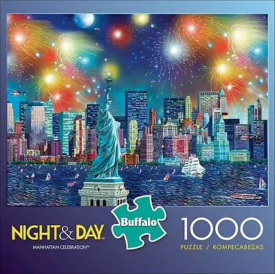 Night & Day - Manhattan Celebration 1000 Piece Puzzle • $34.99