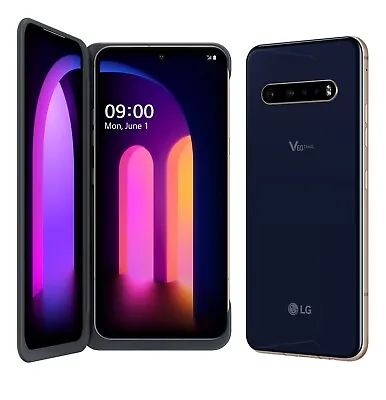 $293.95 • Buy LG V60 128GB Blue White With Dual Screen T-Mobile AT&T Verizon EXCELLENT