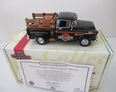 Matchbox Collectibles Harley-davidson 1955 Chevrolet Pickup # Yis01-m • $37.95