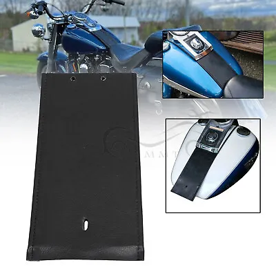 Motorcycle Black Gas Tank Panel Bib Fit For Harley Dyna Wide Glide FXDWG Softail • $13.98