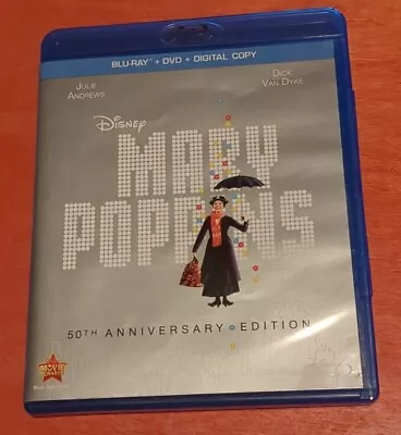 Mary Poppins 50th Anniversary Blu-ray Julie Andrews  Dick Van Dyke  Tomlinson • $8