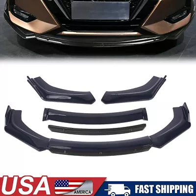 For Chevrolet Monte Carlo 2000-15 Glossy Black Front Bumper Lip Splitter Spoiler • $44.47