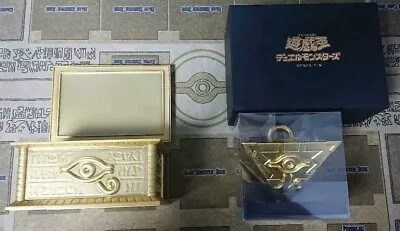 MOVIC Yu-Gi-Oh Duel Monsters Golden Chest & Millennium Puzzle Set Used Japan • $337.99