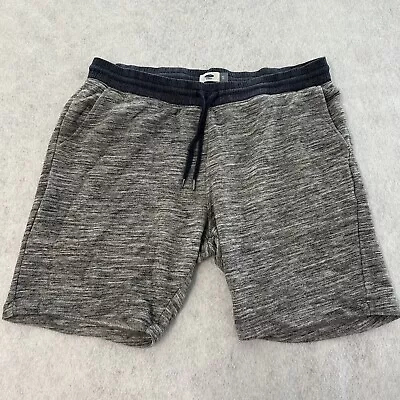 Old Navy Men’s Sweat-shorts Size XL Grey Cotton Stretch Drawstring • $11.59