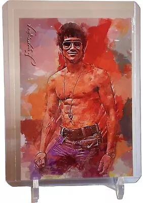 Bruce Lee Art Card No. 30 Limited #16/50 Auto Signed By Edward Vela W/Top Loader • $25.69