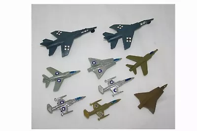 9- Vintage Jet Fighter Plastic Toys Hong Kong  3 & 5  • $7.50