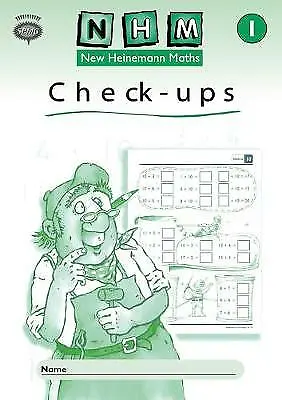 New Heinemann Maths Year 1 Check-up Workbook (single) Paperback Book  • £6