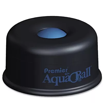 AquaBall Floating Ball Envelope Moistener 1.25 X1.25 X5.38  Black/Blue AQ701G • $24.77