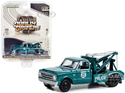 $8.99 • Buy 1967 Chevrolet C-30 Dually Tow Truck Green  Nypd  1/64 By Greenlight 46120 A