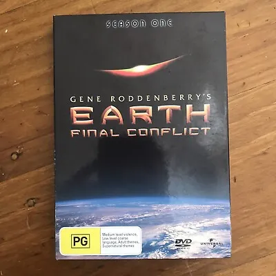Earth Final Conflict : Season 1 (DVD 2006 6-Disc Set) Leni Parker VGC • £8.96