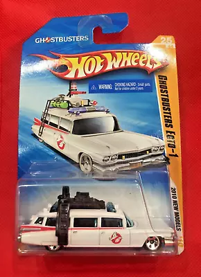 HOT WHEELS GHOSTBUSTERS ECTO-1 #25/44 New Models 2010 MATTEL New Sealed • £14.43