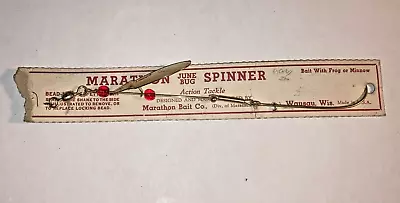 Vintage Marathon June Bug Spinner • $11.95