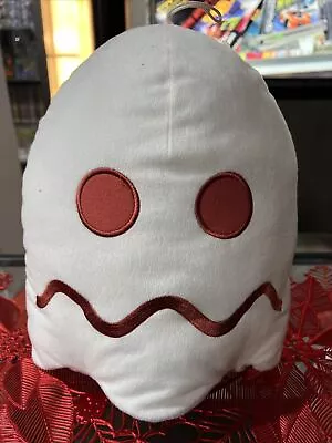 Pac-Man White Ghost 12 Inch Plush Stuffed Toy Rare Namco • $14