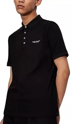 ARMANI EXCHANGE Men's Milano/New York Logo-Print Polo Shirt-BRAND NEW! Large • $35