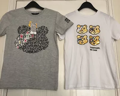 £9 • Buy Children In Need Girls T Shirt Bundle Age 9-10 School Dress Up Day