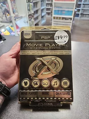 PSP Xploder Movie Player With Media Centre Disc & Instructions FREEPOST  • £10