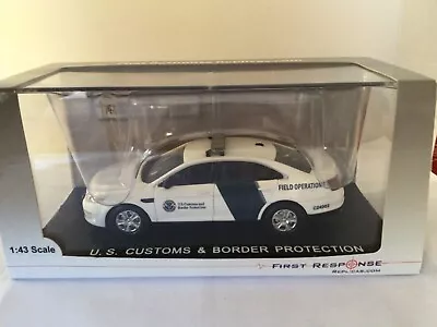 First Response Police 1/43 US Customs & Border Protection Ford Interceptor Sedan • $65