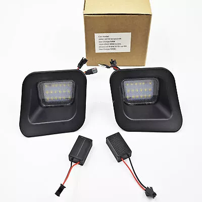 2003-2018 For Dodge For Ram 1500 2500 3500 LED License Plate Lights Smoked Lamp • $7.69