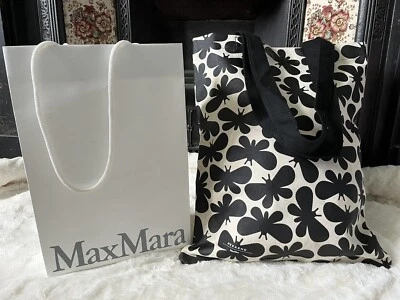 £89.95 • Buy Max Mara Week End Canvas Tote Bag Large