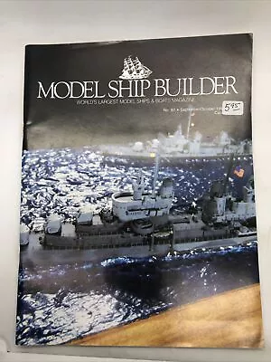 Model Ship Builder Magazine SEPTEMBER OCTOBER 1990 • $16.77