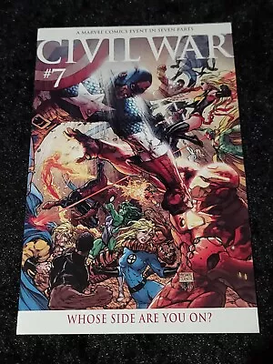 Civil War #7 Marvel Comics Michael Turner Incentive Variant Cover 1:25 • $15