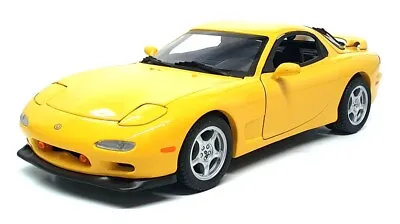 Kyosho 1/18 Scale Diecast DC2124E - Mazda RX-7 - Yellow • $395.99