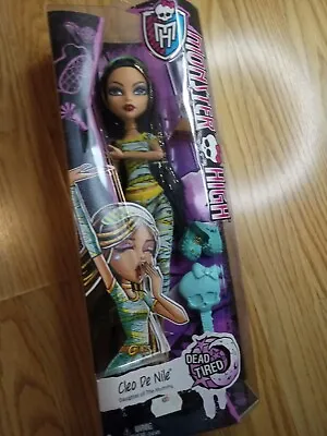 Monster HIGH DOLL CLEO DE NILE DEAD TIRED • $250