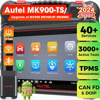 2024 Autel MaxiCOM MK900-TS All TPMS Diagnostic Scan Up Of MX808S-TS MK808S-TS • $849
