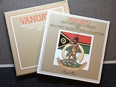 1983 Vanuatu Brillliant Uncirculated Royal Mint Coin Set BU Collection • $14.93