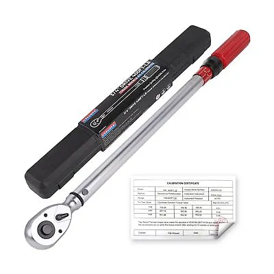 UYECOVE 3/4 Inch Torque Wrench 60 Tooth Torque Wrench 3/4 Drive 100-400FT.LB... • $143.80