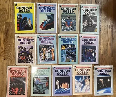 Mobile Suit Gundam 0083 Comic Lot Viz 1994 - #1-13 Complete Series! Sunrise  • $88.95