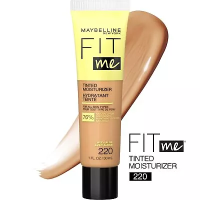 New Maybelline Fit Me Tinted Moisturizer For All Skin Types 1oz./30ml • $3.29