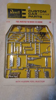 Vintage Revell 1/25 Fuel Injected 60 Buick V-8 Engine Model Kit • $85.48