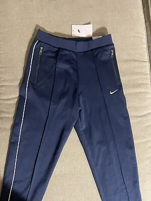 Men's Nike Sportswear Authentics Track Pants Navy Blue DQ4996-410 Size Small  • $54.50