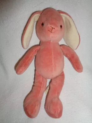 Bunny Pink Mauve Rose MiYim Simply Organic 2010 Stuffed Plush 10  Velvet Rabbit  • $15